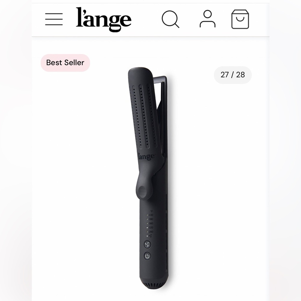 L’ange Straightener/Curling iron